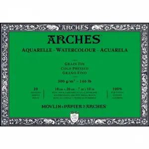 오피스디포 캔손 아르쉬 패드 4면제본 300g 중목 WI1795058 18x26 1개