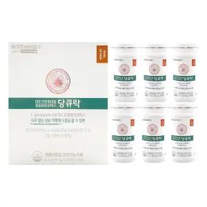 와이즈바이옴 마이크로바이옴 프로바이오틱스 당큐락 190mg x 30캡슐 x 6개입