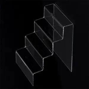 히히힛 디피용 4단 계단식 아크릴 상품진열대 미니어처전시진열대