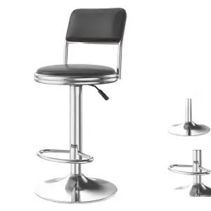 카운터 등받이 스툴 계산대 바의자 로비 키높은 인포메이션 옷가게 체어