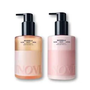 어노브 글로우 바디워시 290ml + 바디로션 290ml 누바닐라