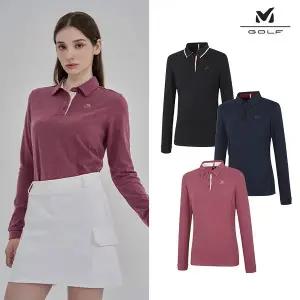 [밀레골프][이월특가] [밀레골프] 기모 카라티셔츠 여성 3컬러 택1