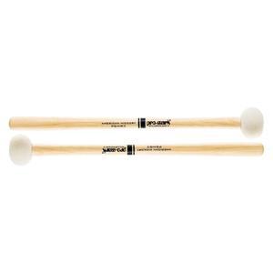 ProMark 베이스 드럼 망치 - PSMB3 퍼포머 시리즈 스페셜 엑스트라 고밀도 펠트 헤드 24-26인치 드럼에 이상적임 편안한 플레어 그립을 갖춘 아메리칸 히코리 핸들 1쌍
