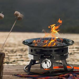 가스 그릴 화로대 휴대용 키그릴 플러그인 프로판가스 접이식 스모킹건 고기 야외 스토브