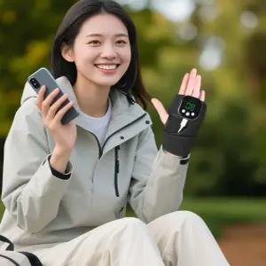 속근육 마사지기 무선 저주파 안마기 근육 무릎 어깨 속근풀기 6in1 세트