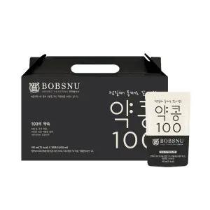 서울대 밥스누 두유 껍질째 통째로 갈아넣은 약콩100 두유 190ml 20팩