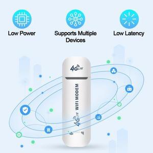 LTE 무선 휴대용 WIFI 라우터 4G USB 동글 모뎀 스틱 모바일 광대역 2.4G 150Mbps 드라이버가 필요 없는 다