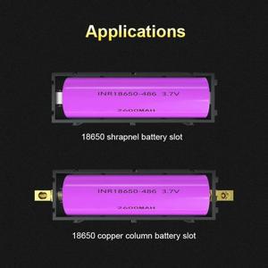 21700 18650 배터리 홀더 보관 솔더없는 리튬 보조베터리 케이스 DIY Splicable 슬롯