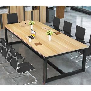 회의실 테이블 대형 책상 세미나 가로160폭80높이74cm 오 8인