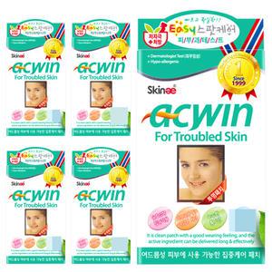 원형 트러블 여드름 패치 습윤 밴드 아크윈 패치 투명 5개