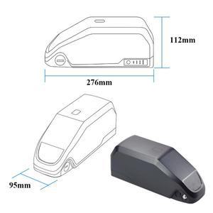 BBS01 TSDZS TSDZ2B 전기 자전거용 다운 튜브 상어 36V 48V 10Ah 리튬 배터리 팩