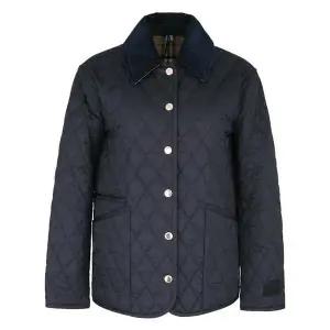[버버리] 여성 퀼팅 네이비 자켓 8065409 A1177