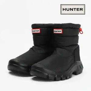 헌터 방한화 인트레피드 인슐레이티드 쇼트 스노우 부츠 블랙 WFS2108WWU-BLK