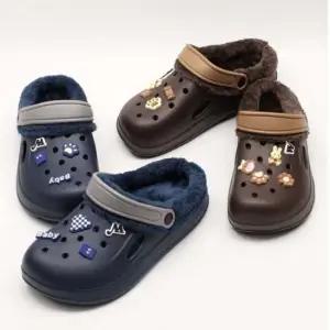 디디올 겨울 털샌들 방한화 만능화 초등 유아 실내화