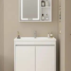 미니 세면대 하부장 캐비닛 수납장 카페 화장실 간이 호텔