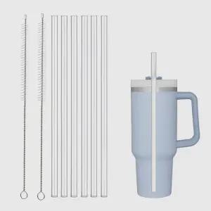 WAP 내열 스탠리 스타벅스 887ml 1.18L 텀블러 호환 트라이탄 빨대 6p+세척솔 2p