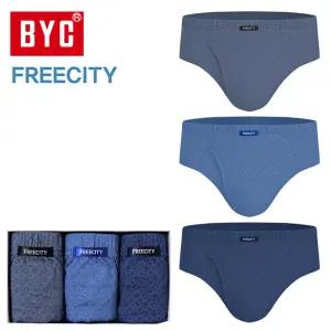 [BYC] MCF2287 프리시티맥시순면남성삼각팬티3매입_유색