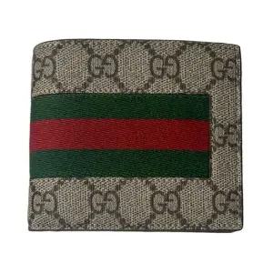 남성 웹 삼선 반지갑 779849 KHN4N 9791 베이지 백화점 AS 가능