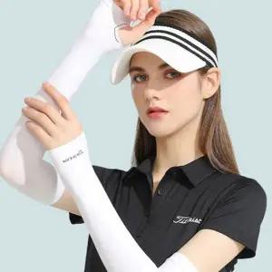 자외선 차단 팔 토시 쿨기능 아이스 남성 골프 팔 토시 여름 워머 핸드 운전