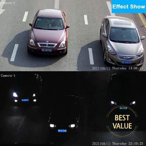 LPR IP 카메라 번호판 인식 흰색 LED 5MP