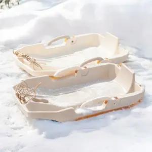 아가드 아기 눈썰매 브레이크 얼음 썰매 등받이 갯벌체험