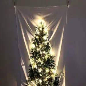 크리스마스 패브릭 벽트리 장식 전구