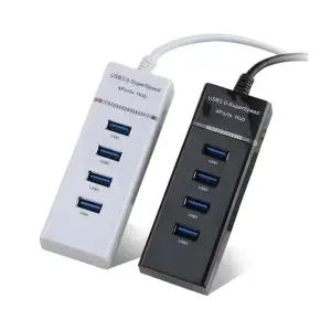 TGIC USB 3.0 4포트 허브 1M 롱케이블/무전원/멀티/USB허브/유에스비허브/포트/분배기/분배/초고속/전송