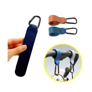 벨크로 카라비너 유모차 휠체어 자전거 소품 가방 짐 걸이 찍찍이 스트랩 홀더 고리 버클