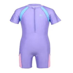 [레노마수영복]여아 유니타드 3부 반신수영복 퍼플 RN-GF2F864-PP