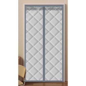 누빔 방한 커튼 패딩 중문 바람막이 거실 80x200cm 현관 방풍 우풍