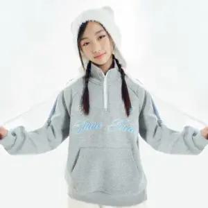 [갤러리아] [TMIU] 티미유 X-MAS 주니어 배색 하프 짚업 맨투맨 TUMT254M08G