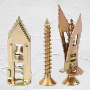 스텐 석고앙카 나사형 벽면 고정용 설치 50개 세트