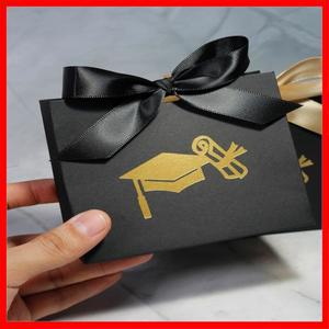 졸업 장식 사탕 상자 학사 모자 초콜릿 선물 포장 가방 2025 축하 대학원 파티