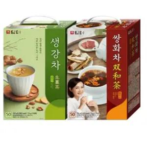 담터 쌍화차 15g 50스틱 + 생강차 15g 50스틱