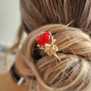 올림머리 뒷꽂이 비녀