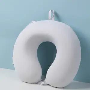 40000KM 기내용 여행용 목베개 간편 휴대용 메모리폼 목쿠션 그레이