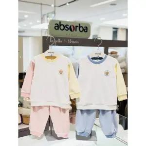 [압소바](타임스퀘어점패션관)[압소바 25년FW 임신출산백일돌선물] 로하 상하복 2종 택1 (A2721287C/블...