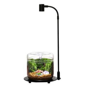 LED 미니어항 원형 구피 베타 LED 어항 조명 비바리움