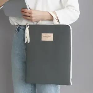 끌림데이 심플한 A4사이즈 노트북 손잡이파우치
