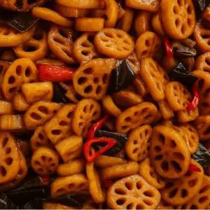 [국내산 연근 / 정성 졸임] 쫀득한 식감과 달달짭잘한 맛의 조화 프리미엄 명품 연근조림 / 고소 아삭 쫄깃한 인기 밑반찬 반찬 250g