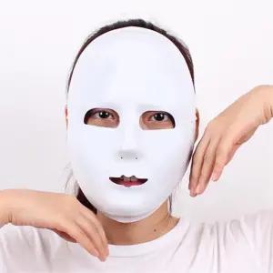 화이트가면 마스크 공포가면 할로윈 행사용가면 파티용품 웃긴가면 분장 장기 노래방