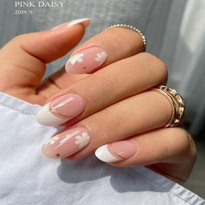 세미 큐어드 젤 네일 스트립 | 스티커 (UV 램프 필요) 살롱 품질, 간편한 적용 및 제거