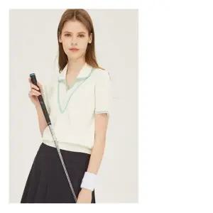 시슬리브이넥 배색 라인 풀오버 SAKP50231 CR 980844