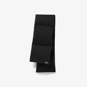 라코스테 남성 구스 다운 패딩 머플러 블랙 RE103E-55N_031 국내매장판 1607748