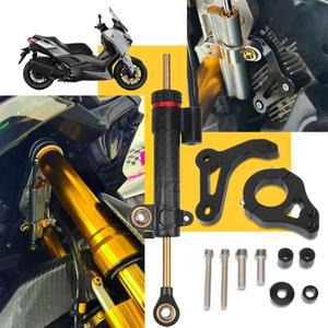 조정 가능한 스티어링 댐퍼 스태빌라이저 마운팅 야마하 XMAX300 300 2017-2023 2022 오토바이 액세서리