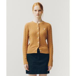 [AK플라자] [예일] 우먼즈 케이블 라운드 가디건 YEF1KC201A