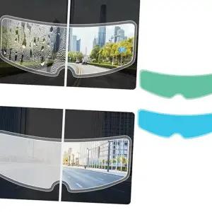 오토바이 김서림 방지 방수 안티포그 라이딩 오토바이 헬멧 필름 습기 마이크로 폴리머 나노 코팅 안전