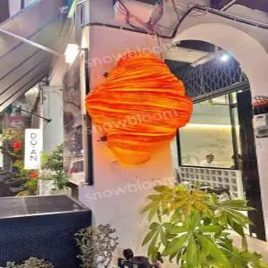 대형 크로와상 모형 조형물 인테리어 소품 카페 빵집