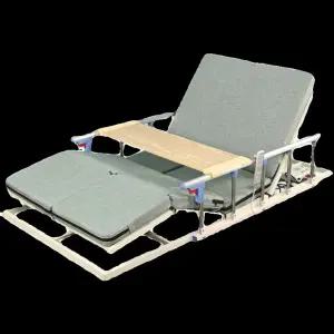 가정용 병상 환자 전동 등받이 접이식 다리 침대 모션 고급 베드