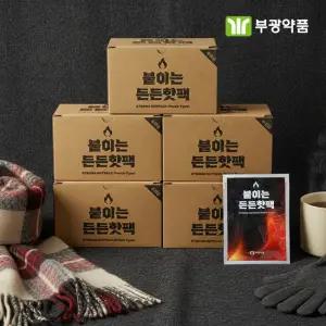 부광약품 붙이는 든든핫팩 20개입 X 5박스